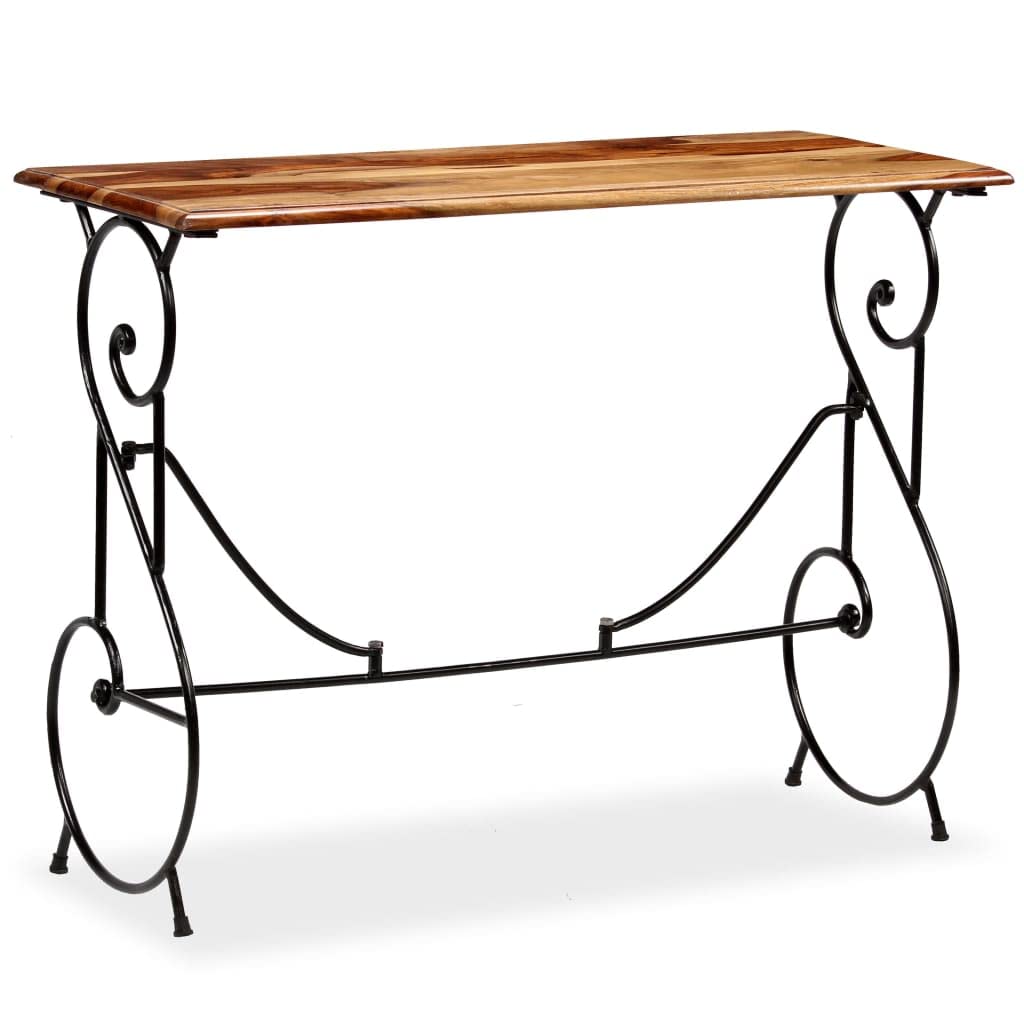 Solid Sheesham Wood Console Table A316