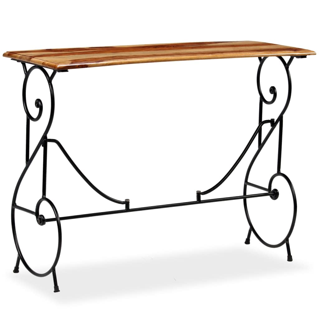 Solid Sheesham Wood Console Table A316