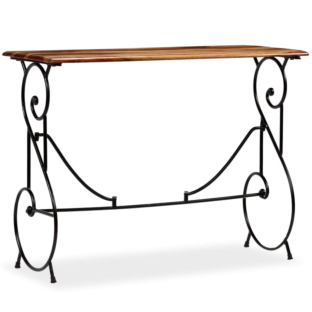 Solid Sheesham Wood Console Table A316