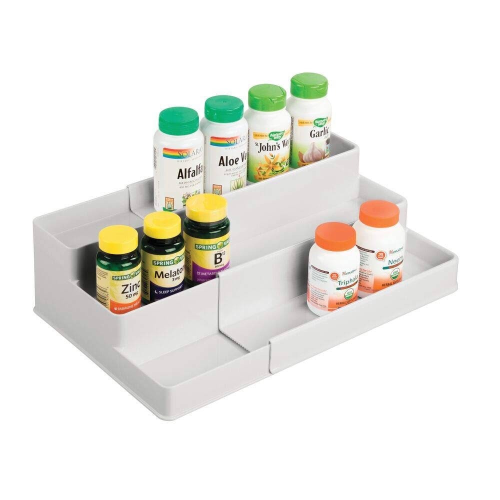Plastic Expandable 3-Tier Shelf Rack Organizer J71648