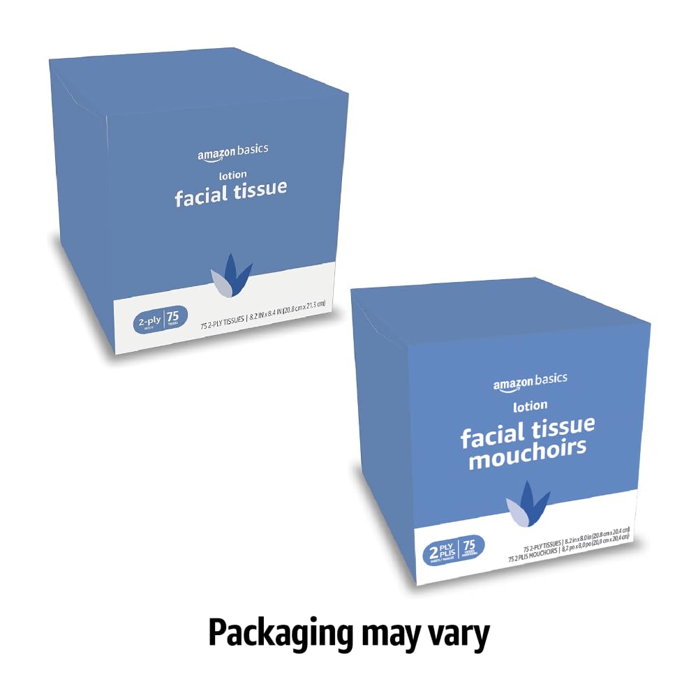 2-Ply Lotion Facial Tissues 300 Count 4 Boxes K873