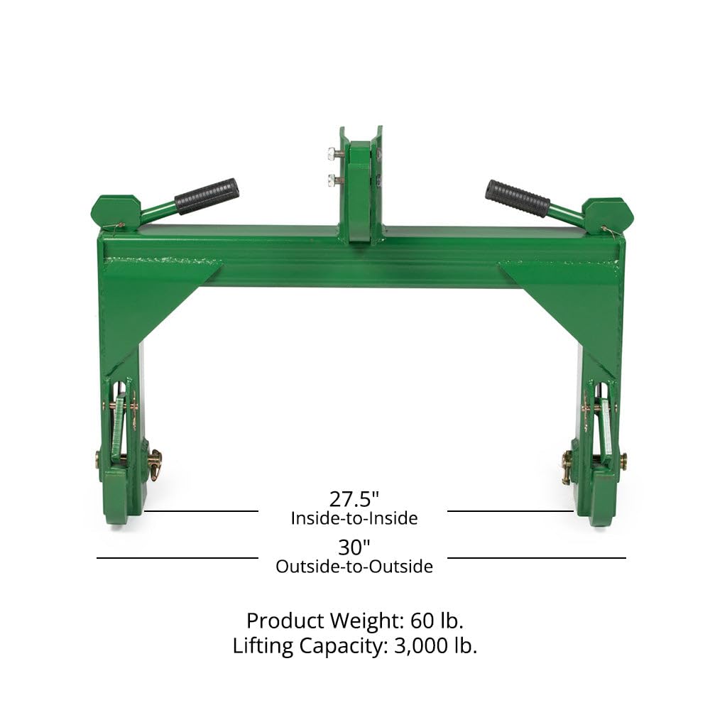 Green 3 Point Quick Hitch Adaptor A5059