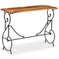 Solid Sheesham Wood Console Table A316