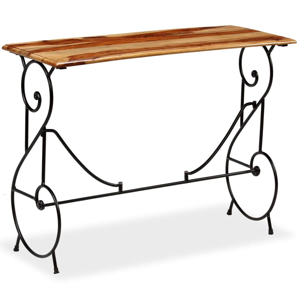 Solid Sheesham Wood Console Table A316