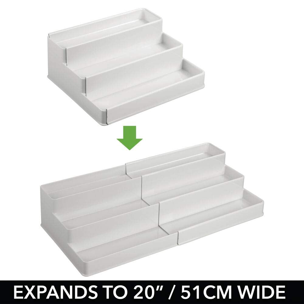 Plastic Expandable 3-Tier Shelf Rack Organizer J71648
