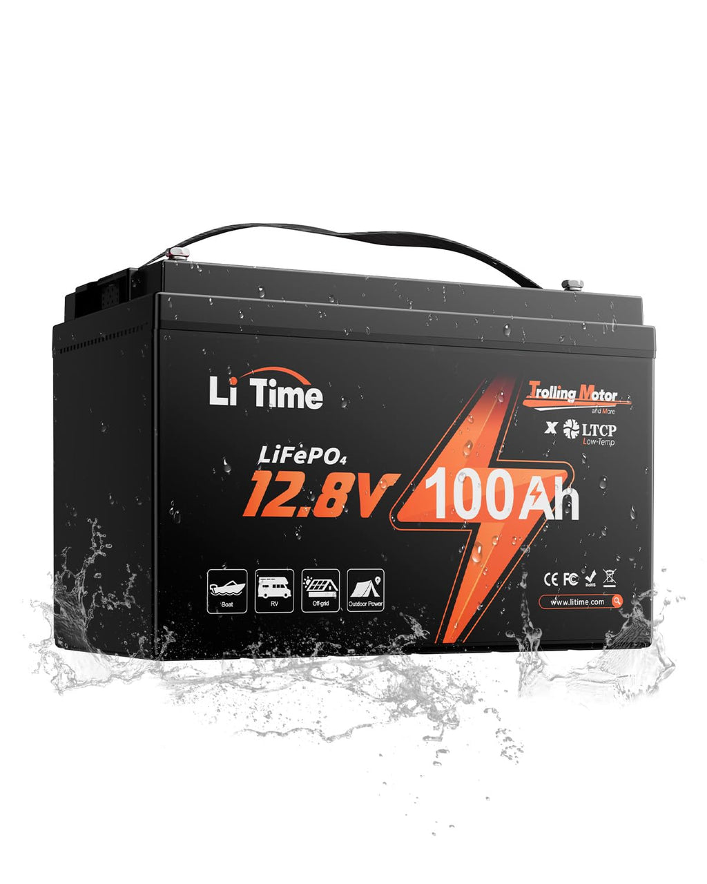 12V 100Ah LiFePO4 Trolling Motor Battery S4278