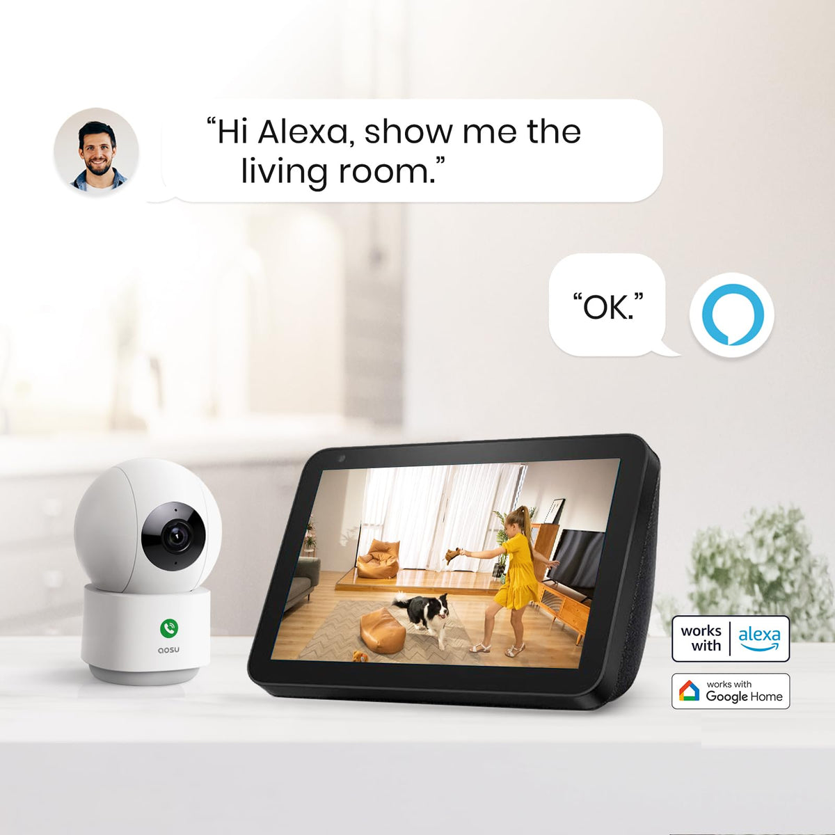 2K Indoor Camera A695