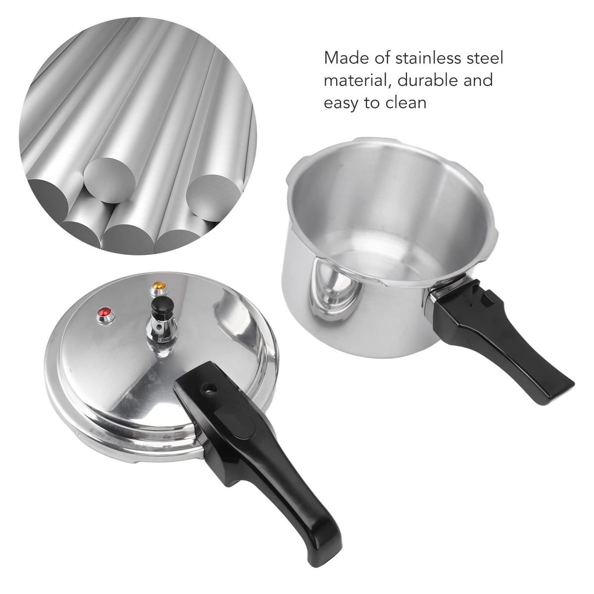 3 Liter Stainless Steel Pressure Cooker P343
