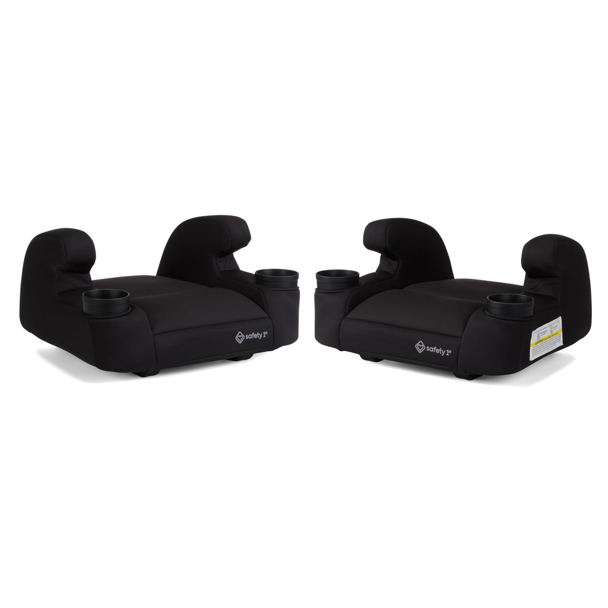 Lightweight Backless Booster Car Seat, 2-Pack, Black B64880