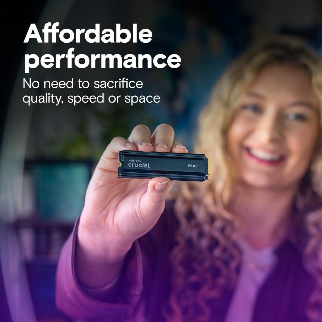 PCIe Gen5 NVMe 2TB SSD with Heatsink B532752