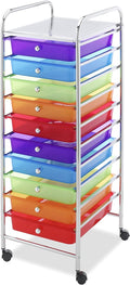 10 Drawer Rolling Craft Storage Cart W85341