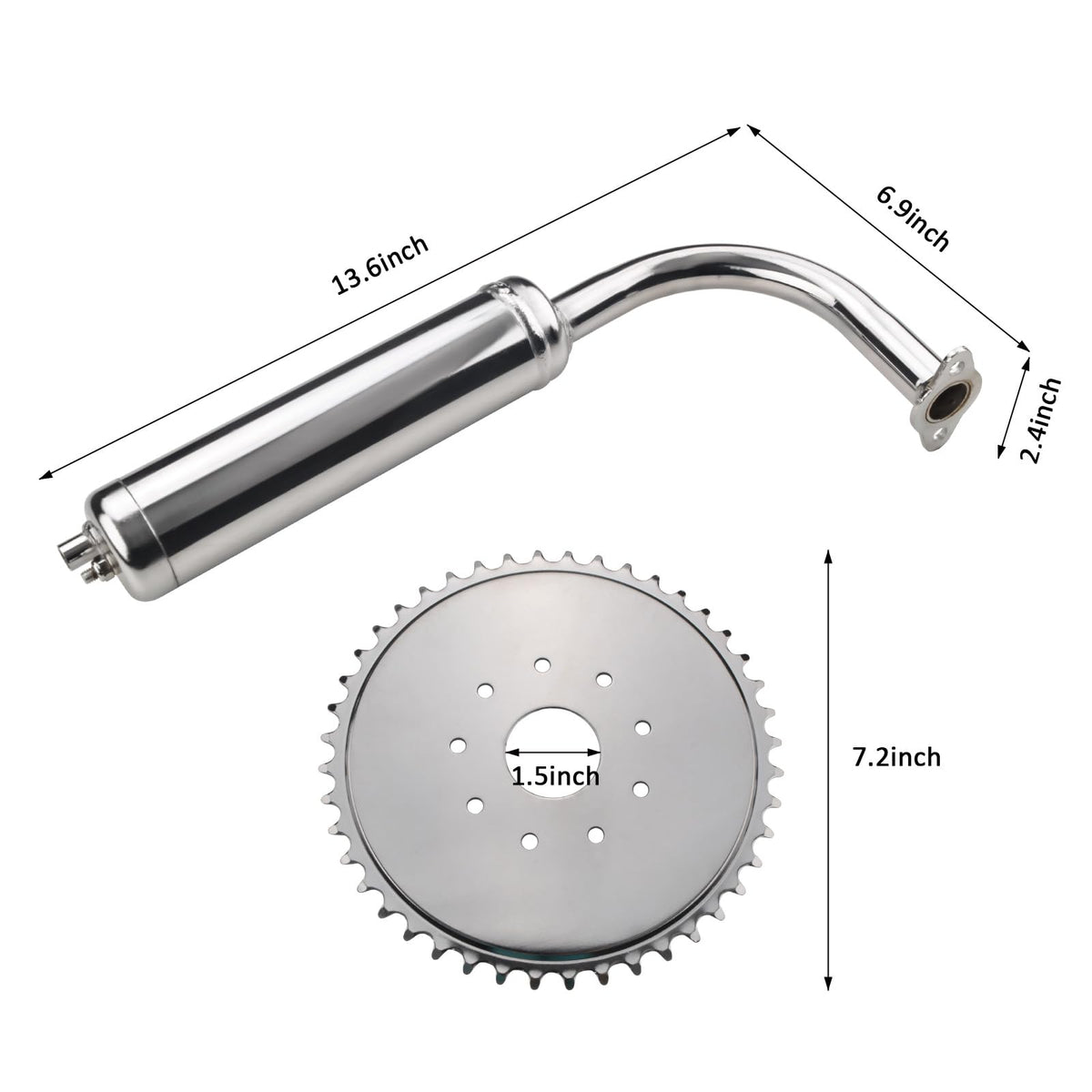 80cc 2-Stroke Bicycle Engine Kit W587