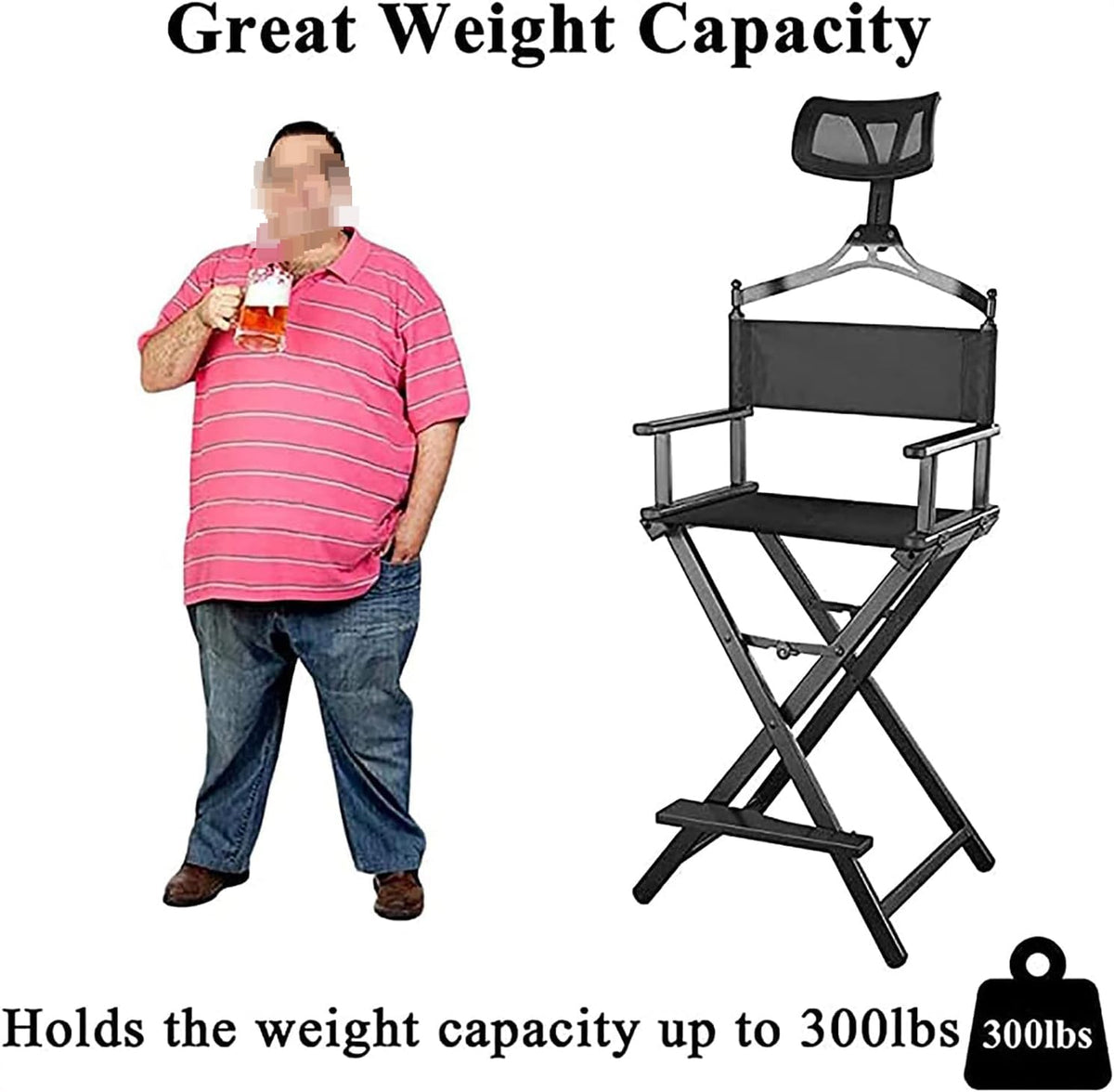 Aluminum Folding Portable Chair with Side Table and Storage Bag W995626