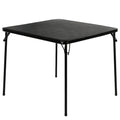 34'' Black Folding Card Table H414