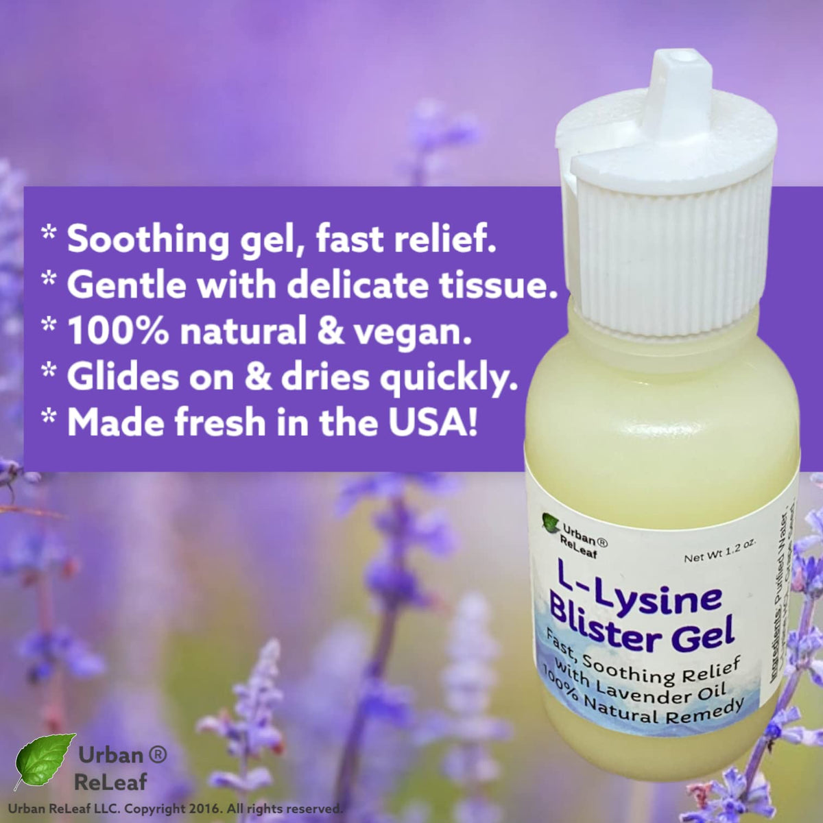 L-Lysine Soothing Gel & Lavender Oil Q204286