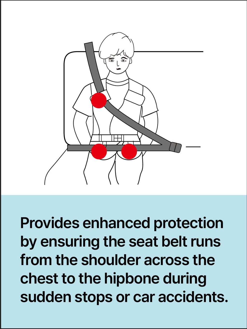 Lightweight Portable Child Restraint Vest Z499