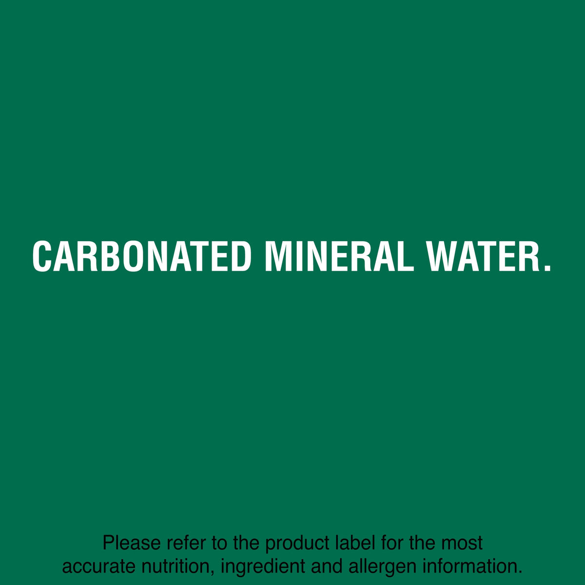 Carbonated Mineral Water Plastic Bottles 16.9 Fl Oz Pack of 24 T8056