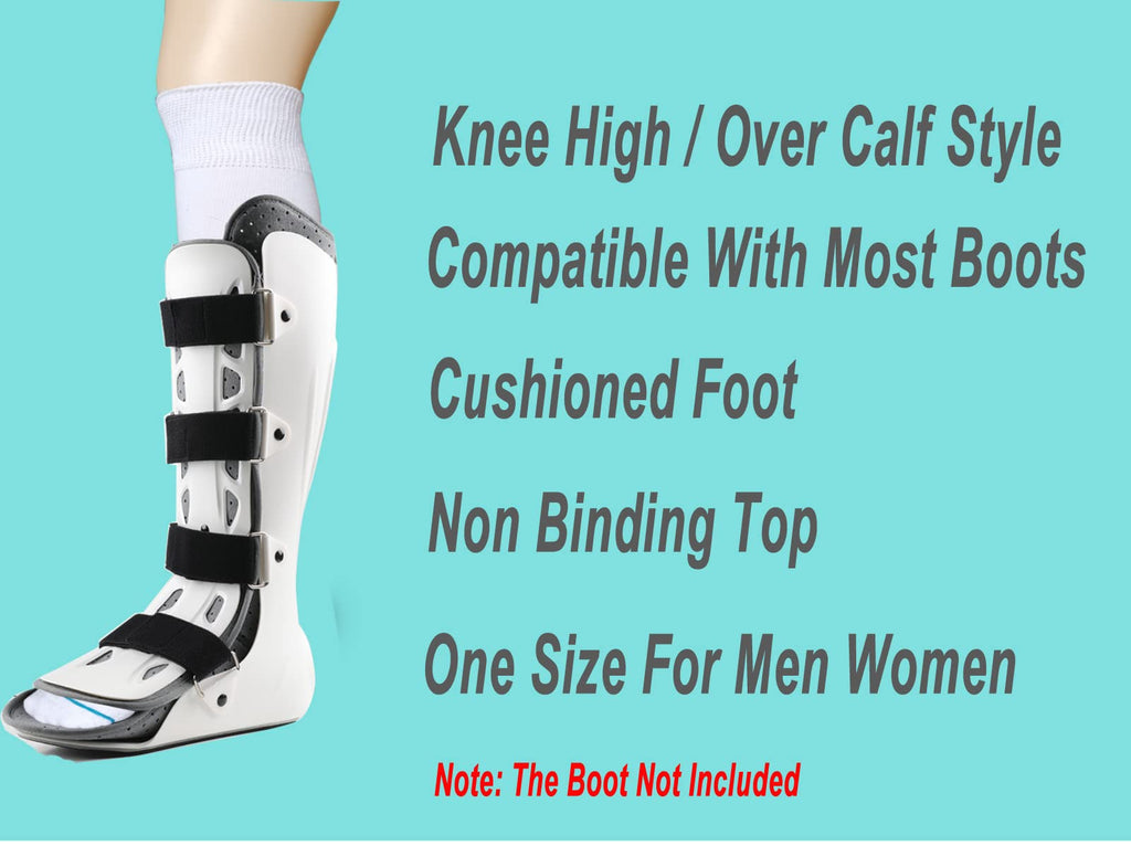 White 2 Pairs Medical Tube Socks E6142