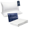 King Size Soft Down Alternative Bed Pillows with Cooling Pillowcases P377