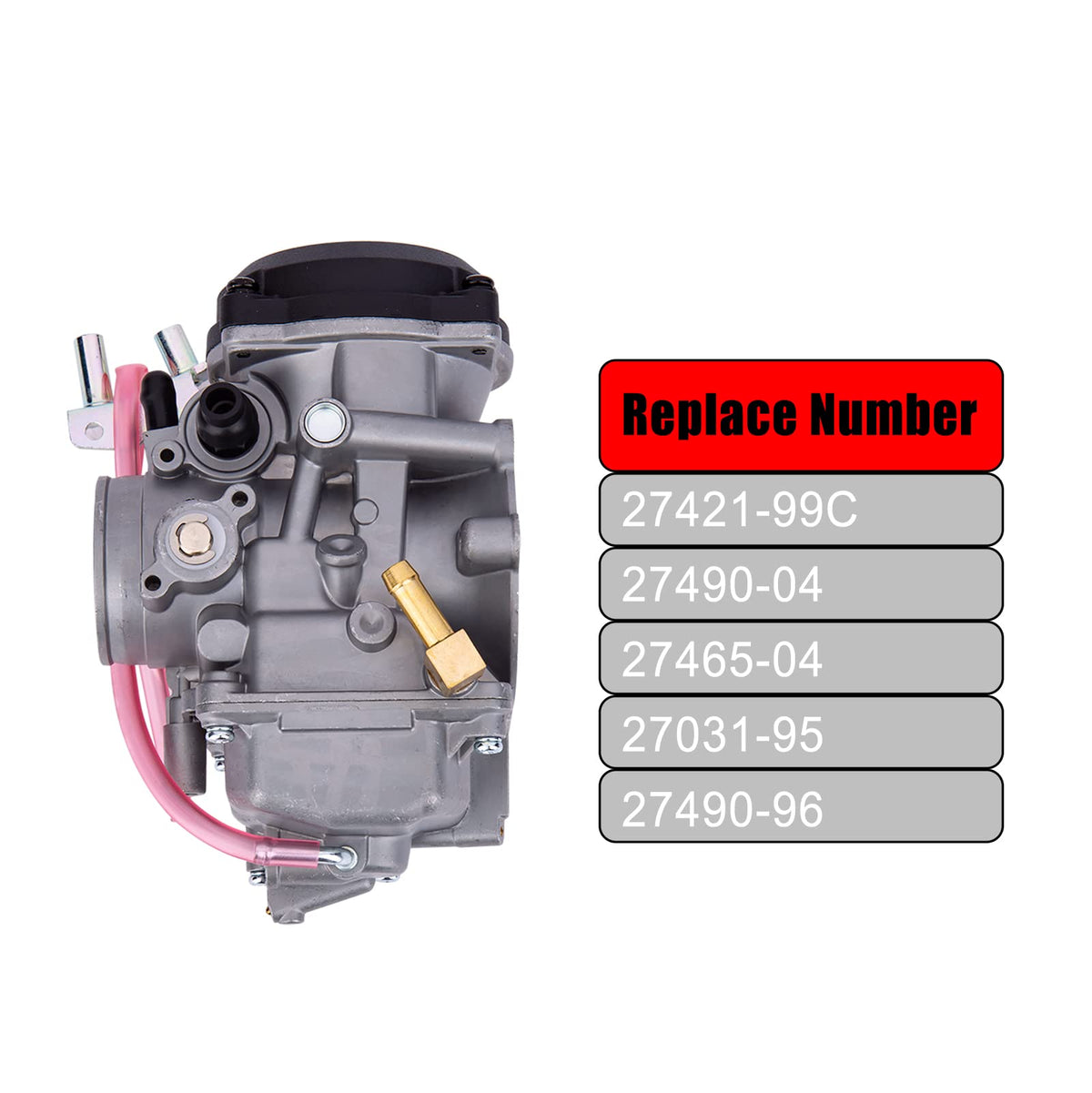 CV40 Carburetor with Choke Cable T963