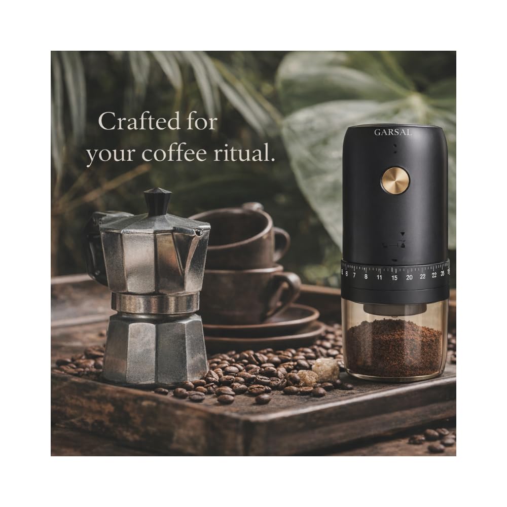 Electric Burr Coffee Grinder with 40 Grind Settings D251