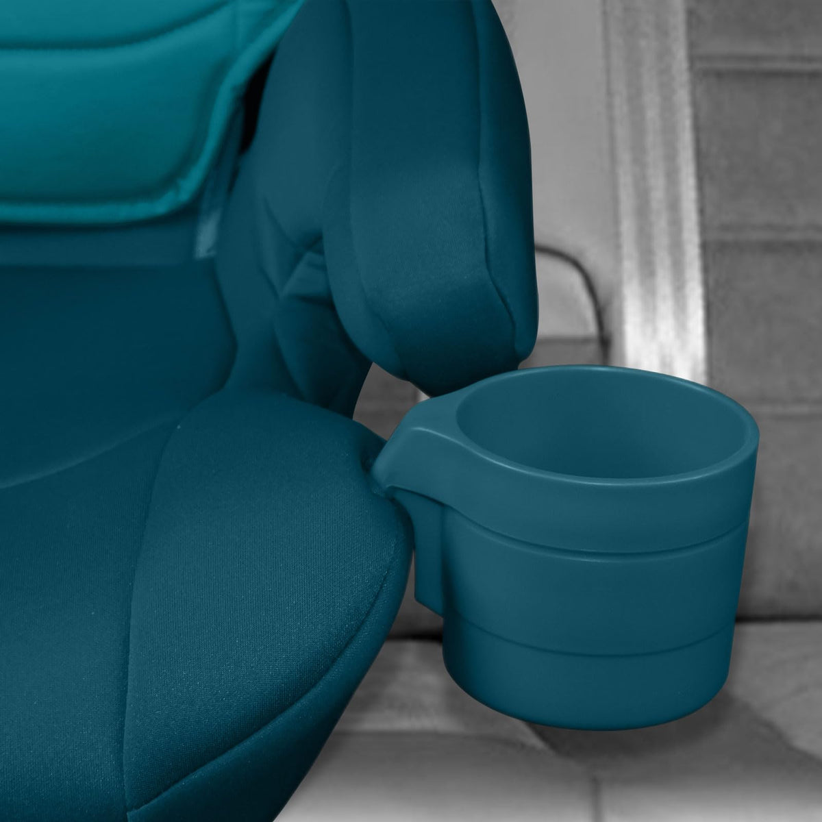 High Back Booster Car Seat with Rigid Latch, Blue T551