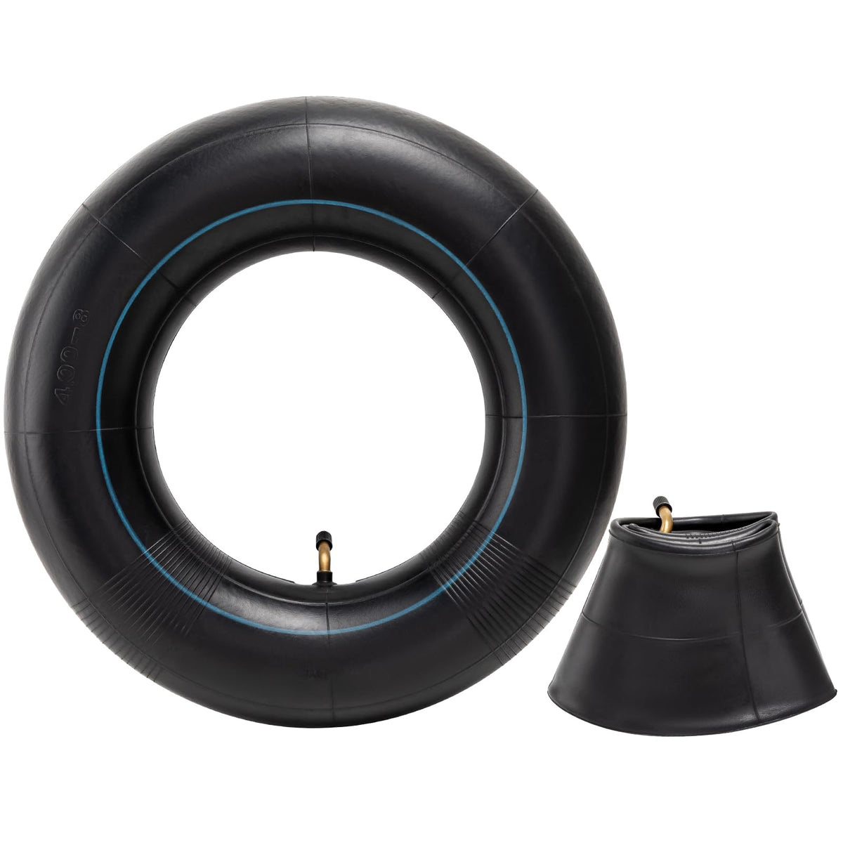 4.80/4.00-8 Replacement Tire Inner Tube with TR87 Angled Valve Pack of 2 H296