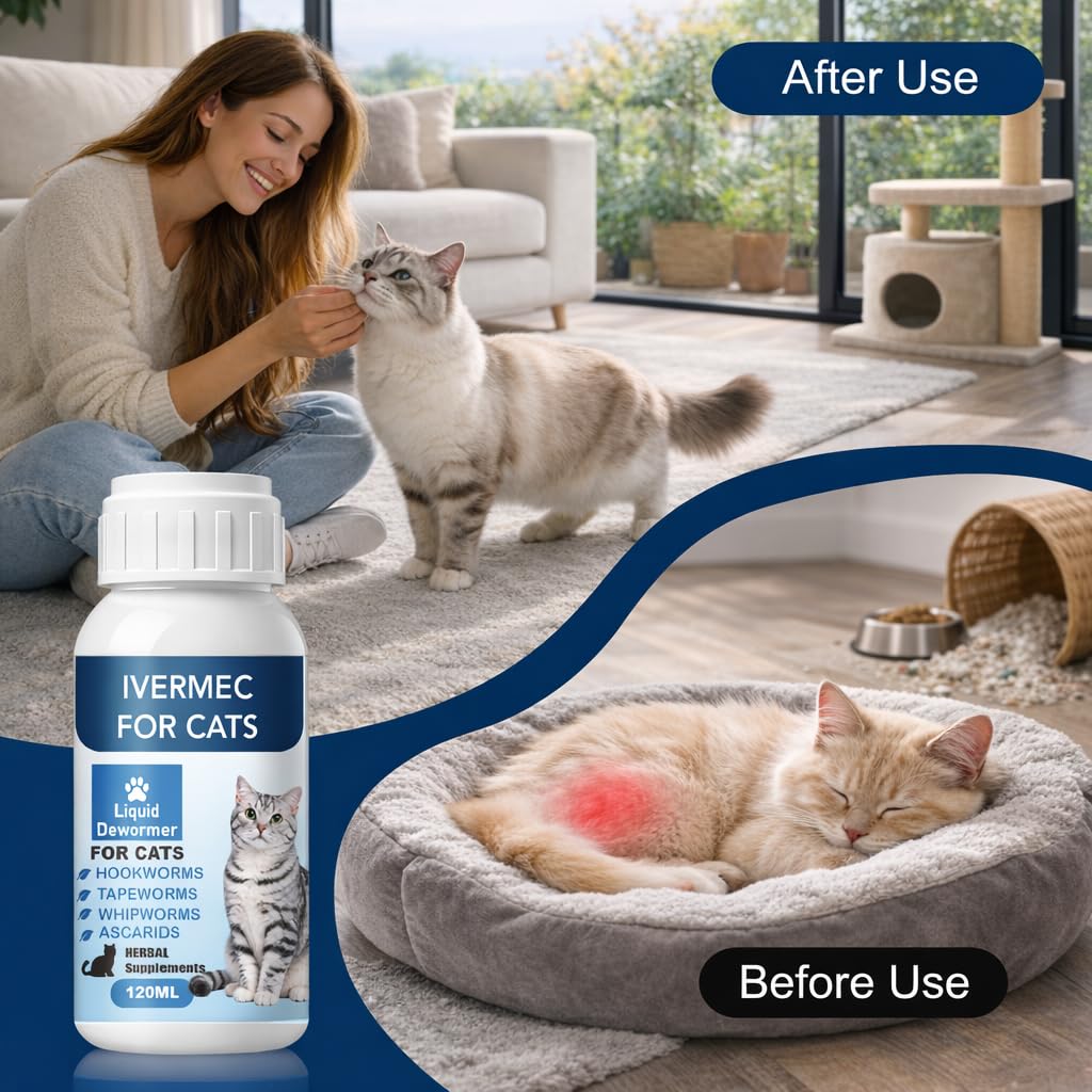 Broad Spectrum Cat Dewormer Liquid 4 oz L851