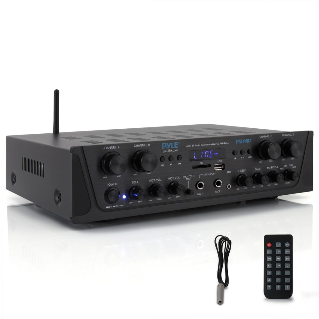 4-Channel Audio Amplifier with Bluetooth W426