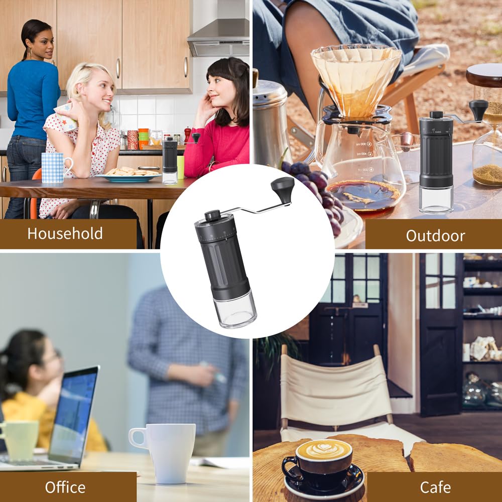 Portable Conical Burr Coffee Grinder 25g Ceramic Burrs X2622