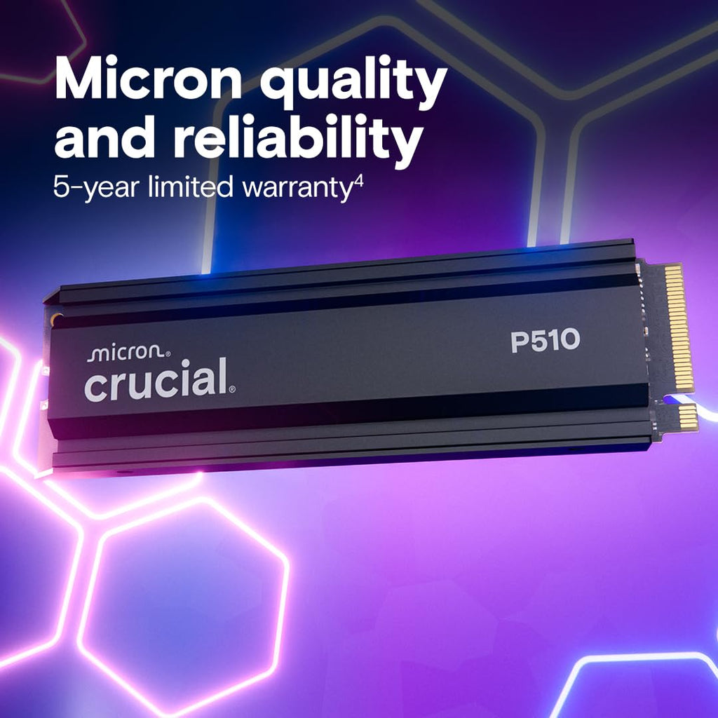 PCIe Gen5 NVMe 2TB SSD with Heatsink B532752