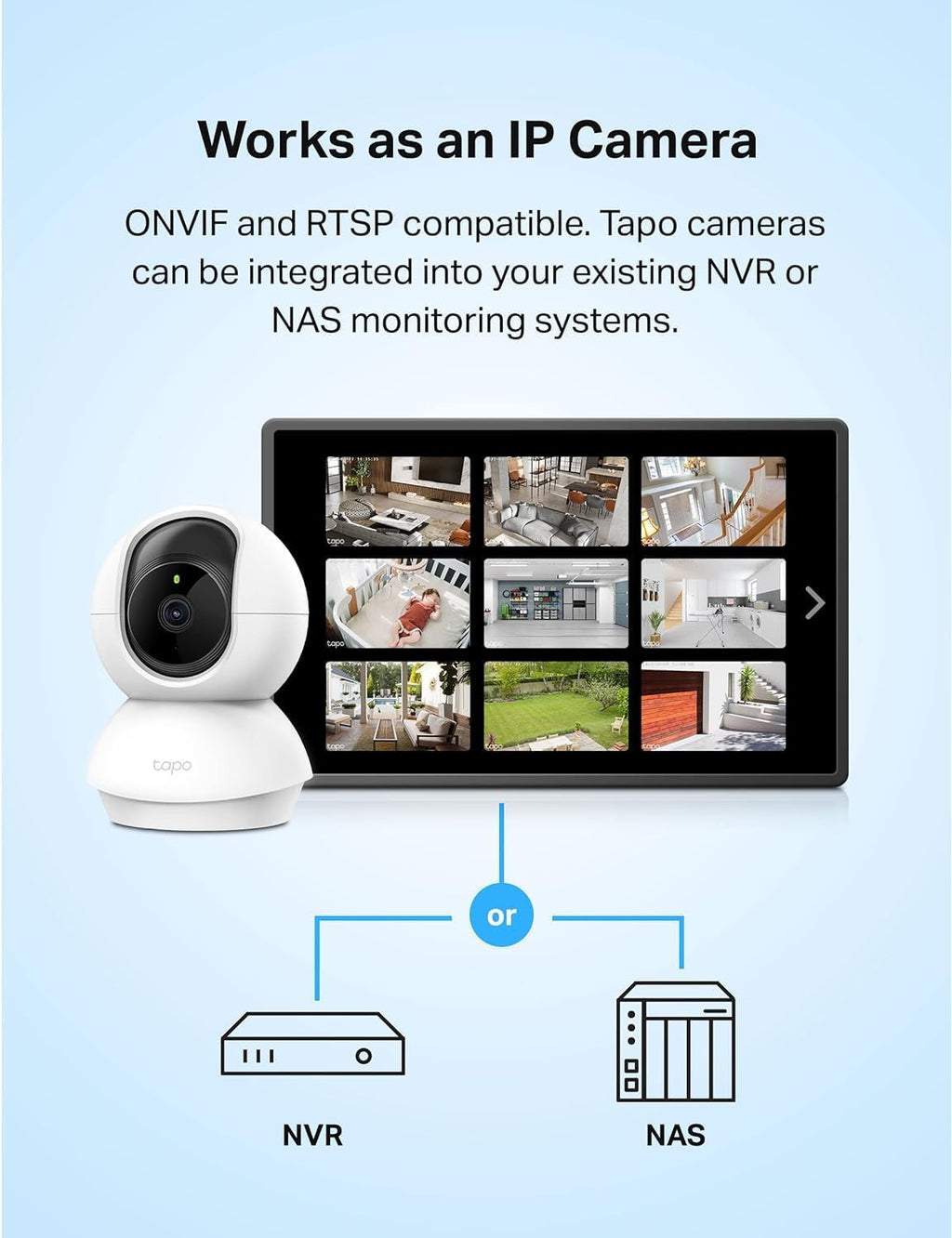 1080p Pan/Tilt Security Camera B396