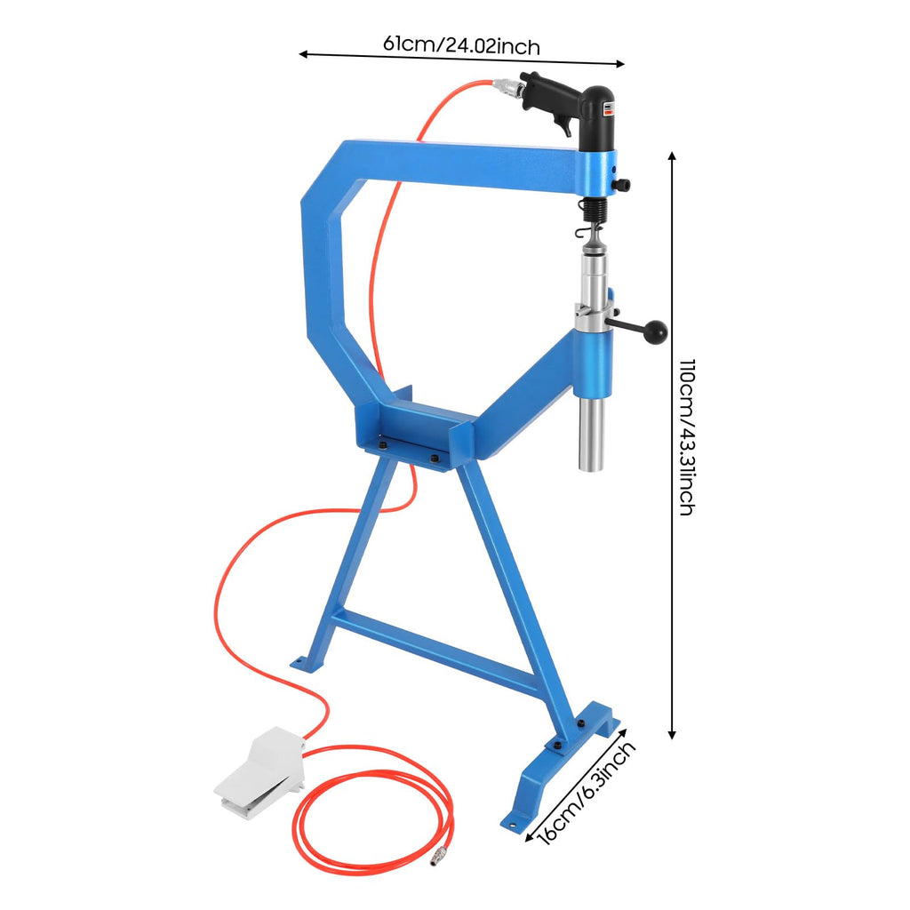 Pneumatic Planishing Hammer with Stand Q36104