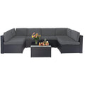 Grey 7-Piece Outdoor Patio Furniture Set M2701