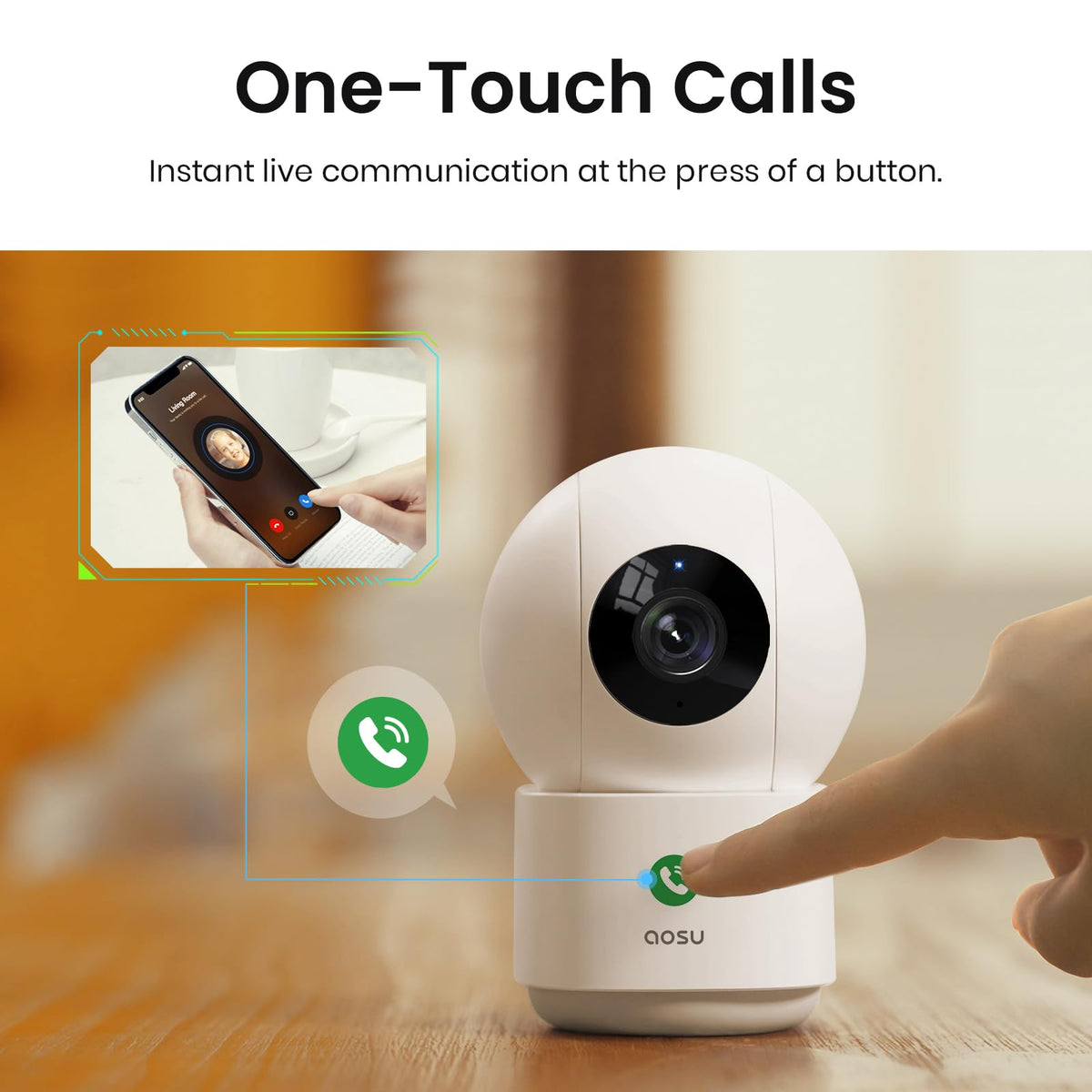 2K Indoor Camera A695