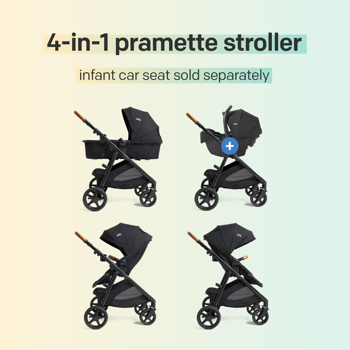 4-in-1 Stroller & Car Seat Travel System S422523