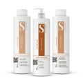 Curly Hair Shampoo Conditioner & Curl Cream Kit, 3x16.9oz J51995