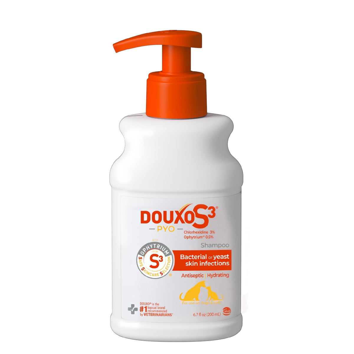 Medicated Dog Shampoo with 3% Chlorhexidine 6.7 fl oz E169