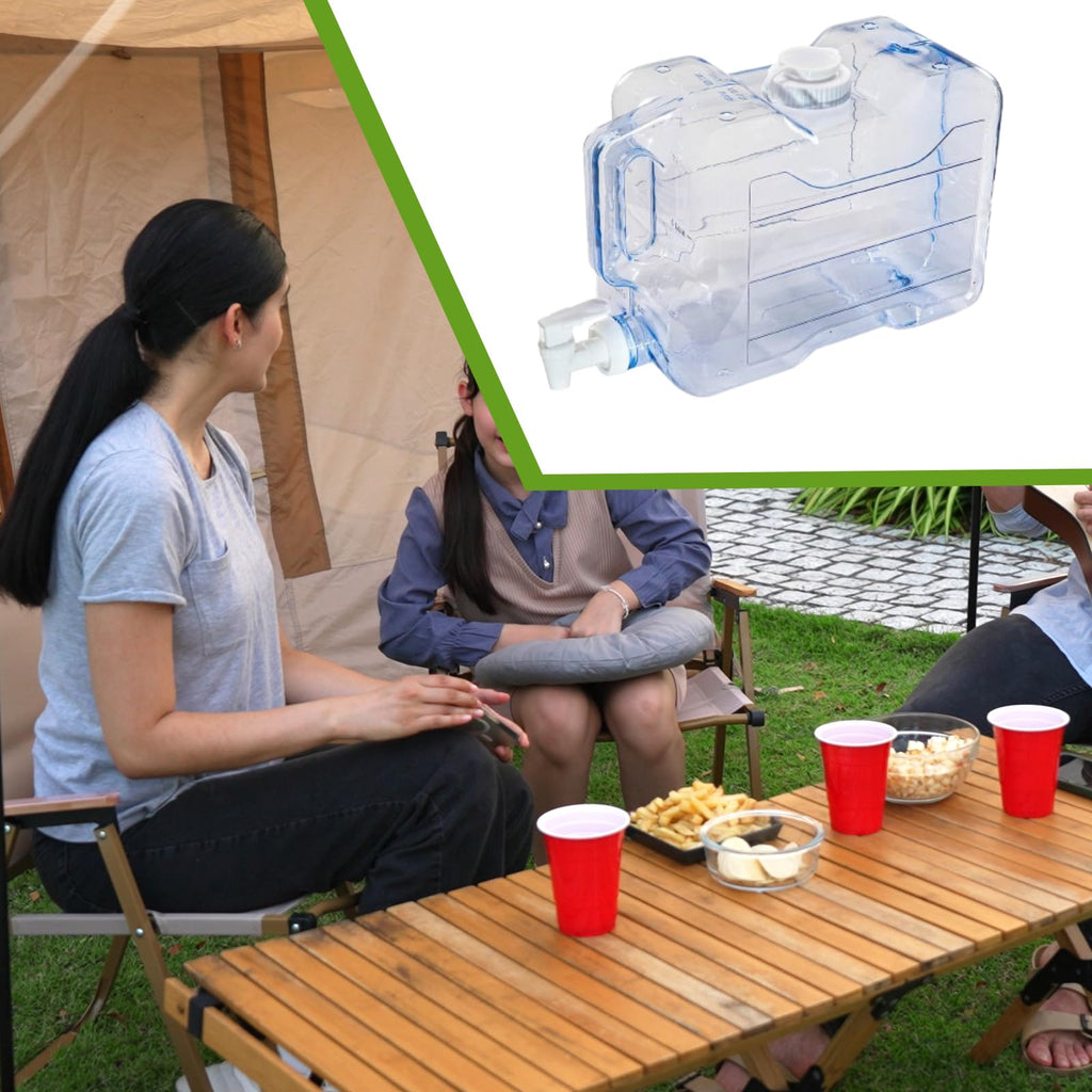 5.7L Portable Water Container with Lid and Handle I35320