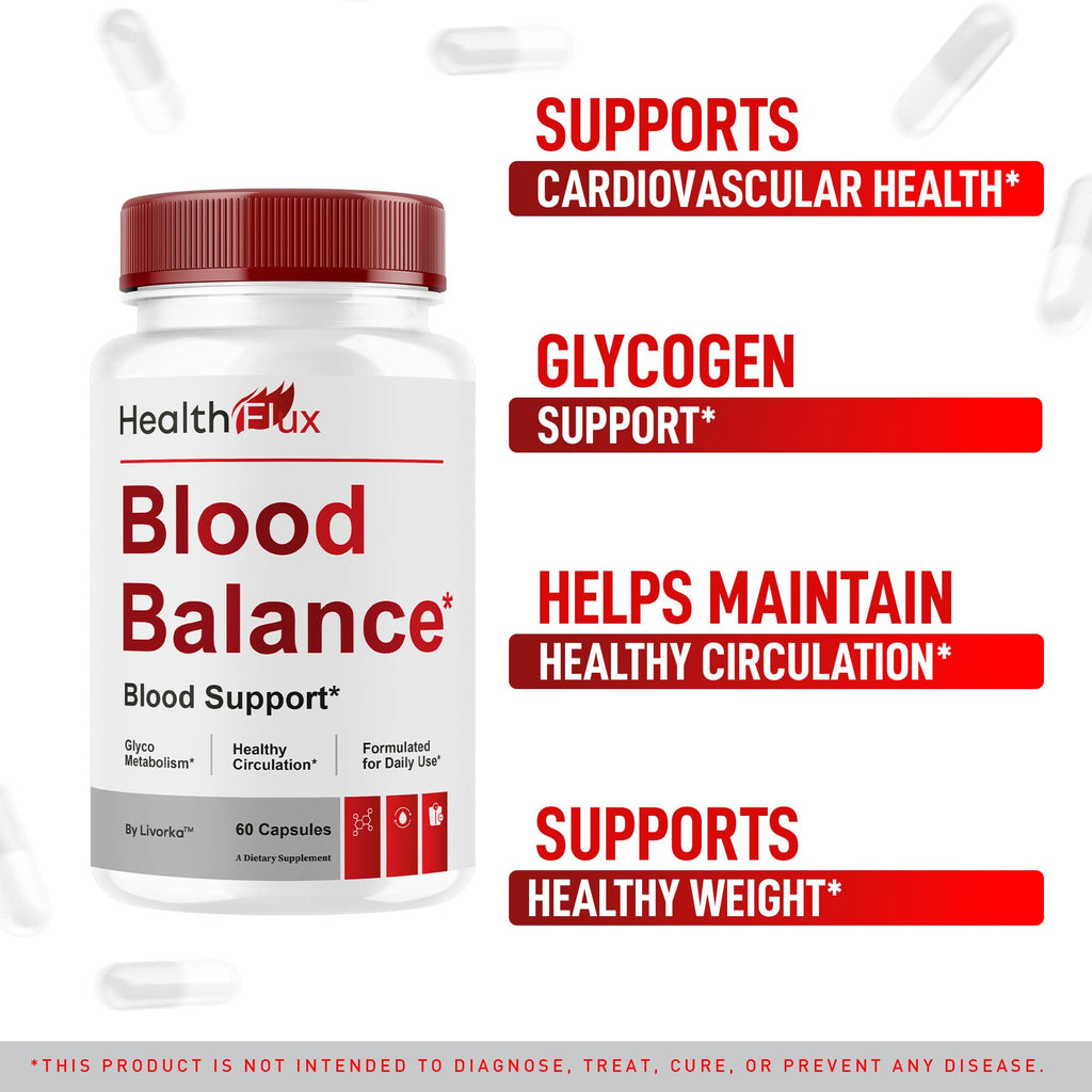 Health Flux Support Supplement Capsules 180 Capsules G121917