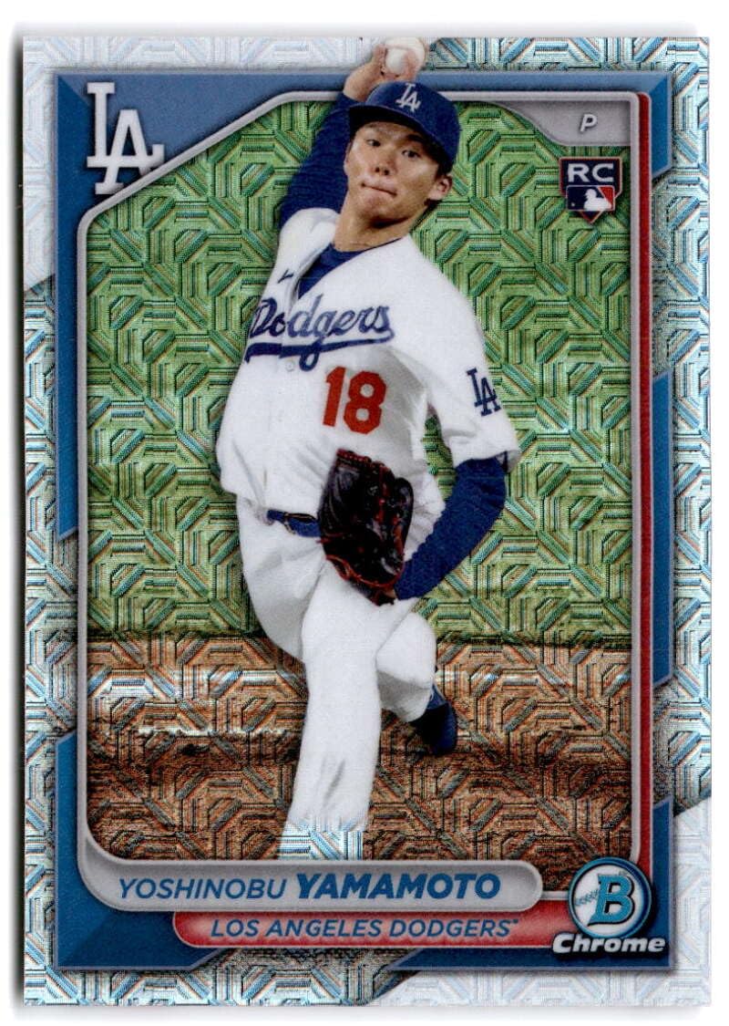 2024 Bowman Chrome Mega Box Mojo Refractor Baseball Trading Card J4249