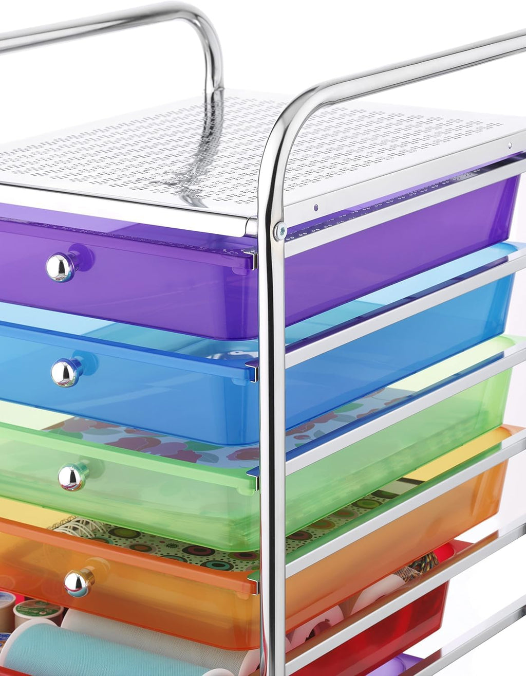 10 Drawer Rolling Craft Storage Cart W85341