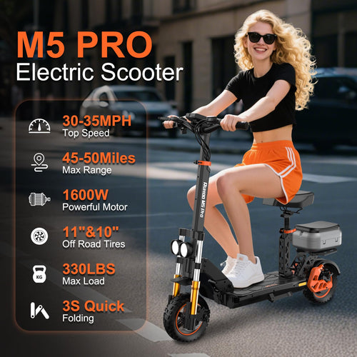 1200W Off Road Electric Scooter with Dual Suspension G157