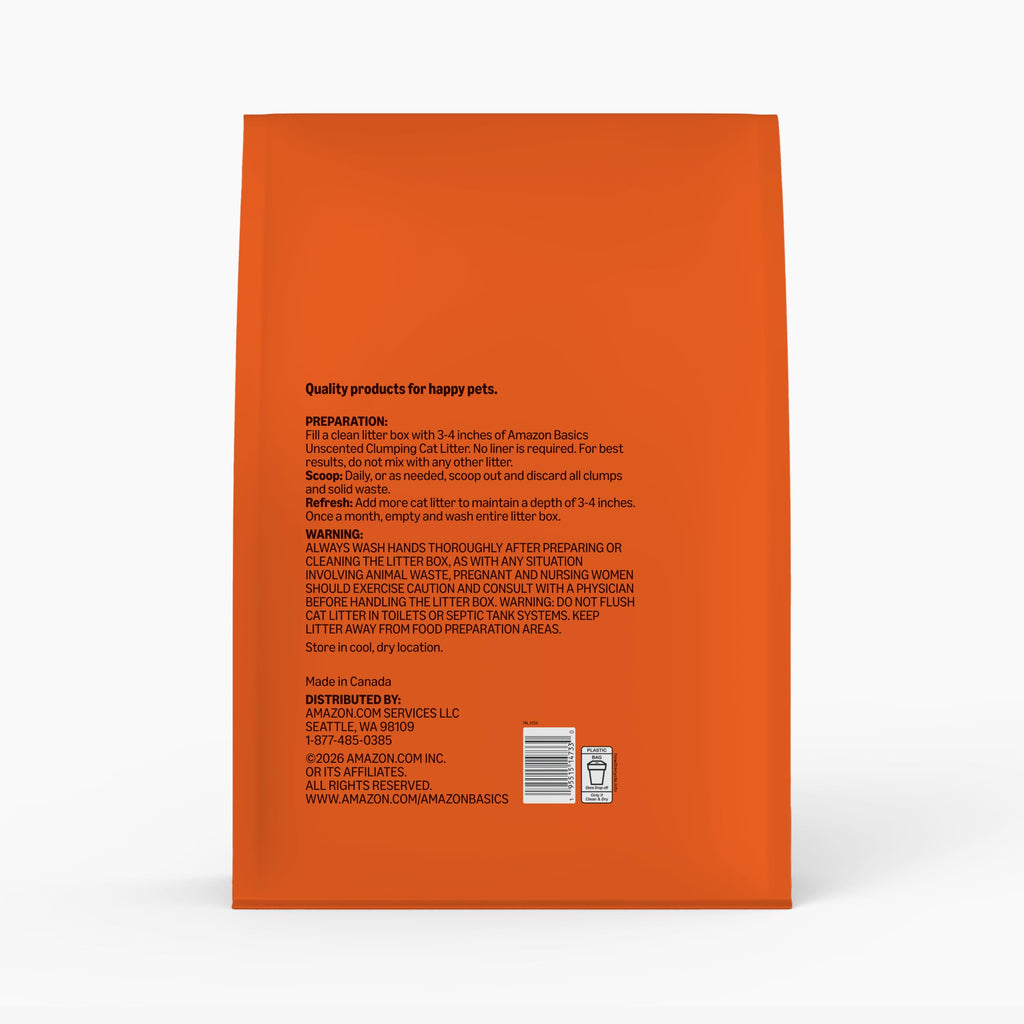 Unscented Clumping Cat Litter 14 lb Bag A809089