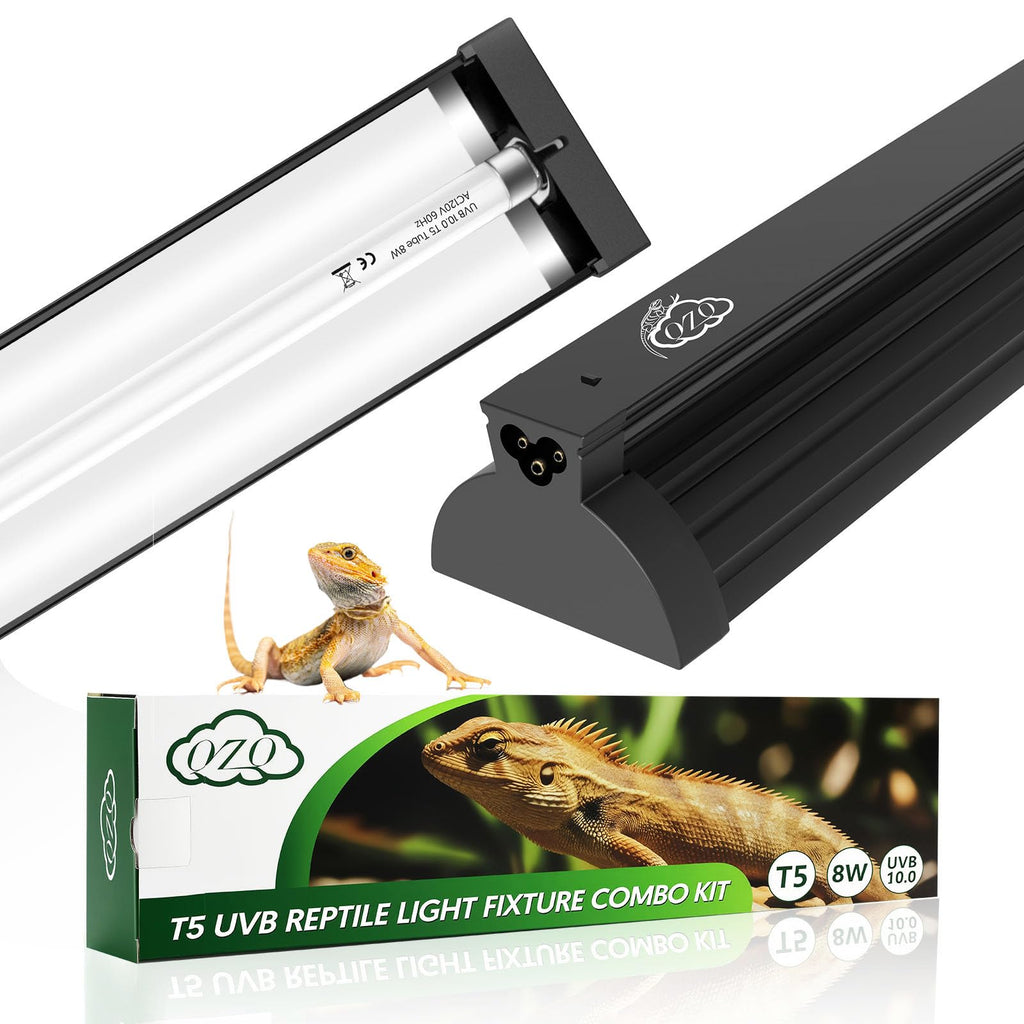 8W UVB Reptile Light Fixture Combo Kit P4110