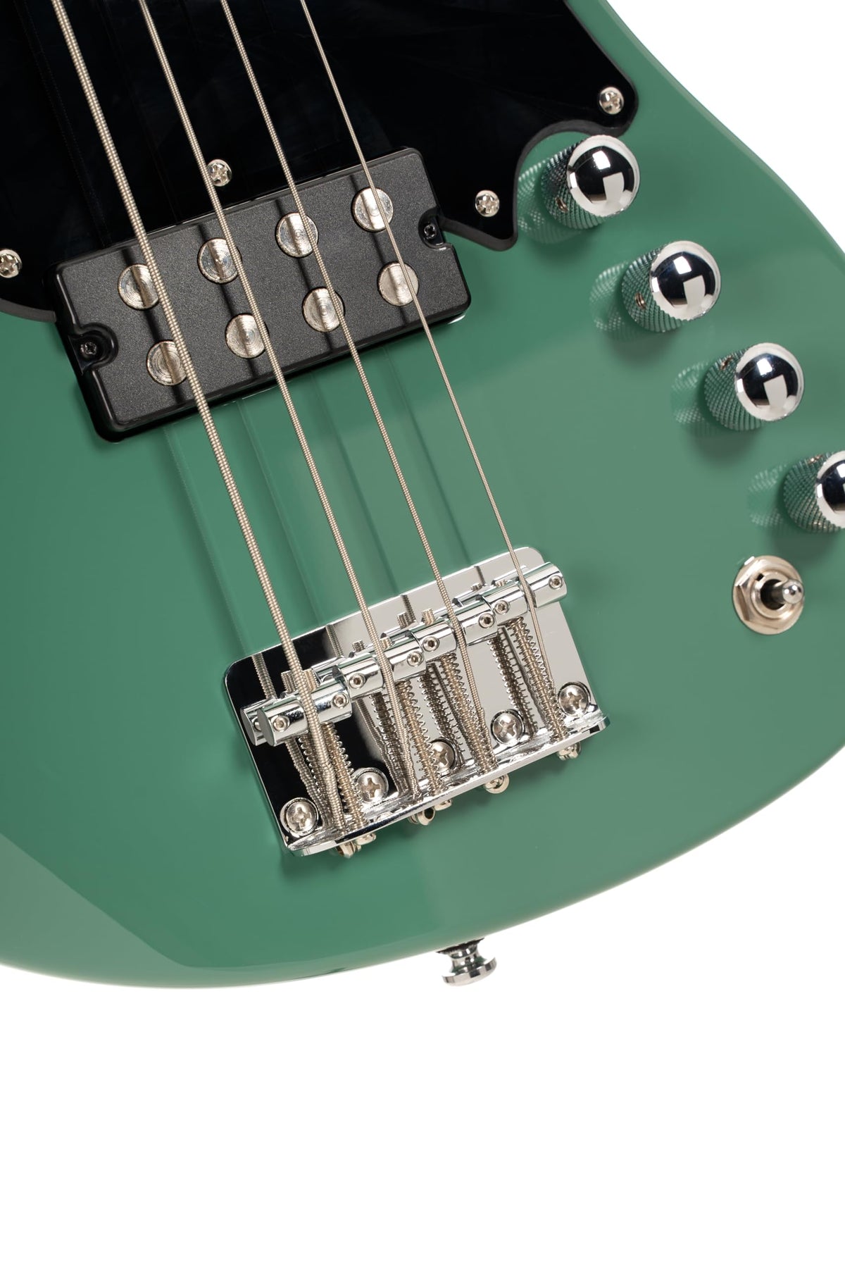 Short Scale Bass Guitar Forest Green I36680