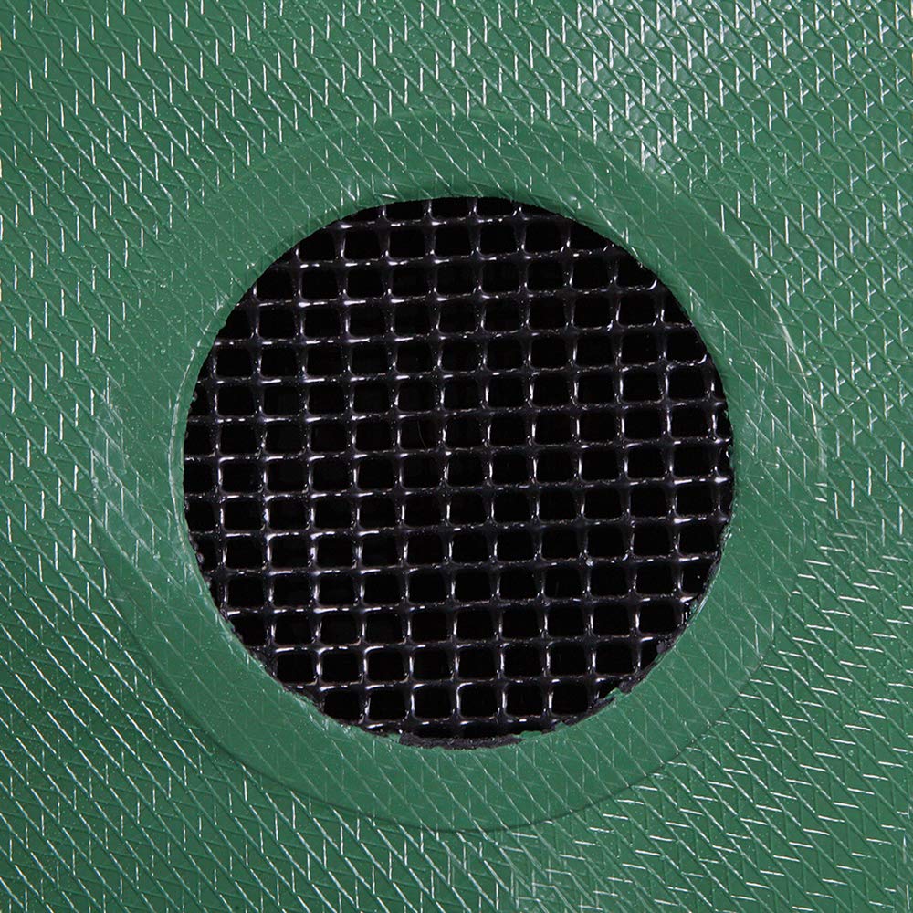 Collapsible 50 Gallon Green Rain Barrel V232445