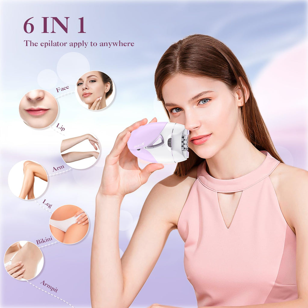 2-Speed Adjustable Epilator with 36 Tweezers A1828