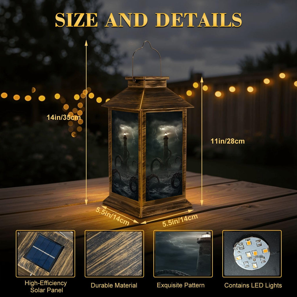 Waterproof Solar Powered Outdoor Hanging Lantern A20085
