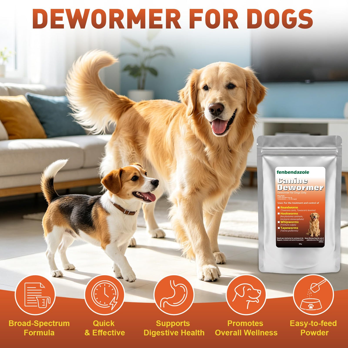 Dog Dewormer 100g R418